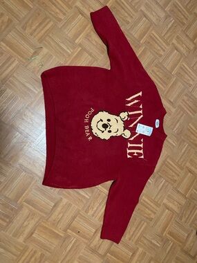 Primark Red Winnie the Pooh Graphic Sweater